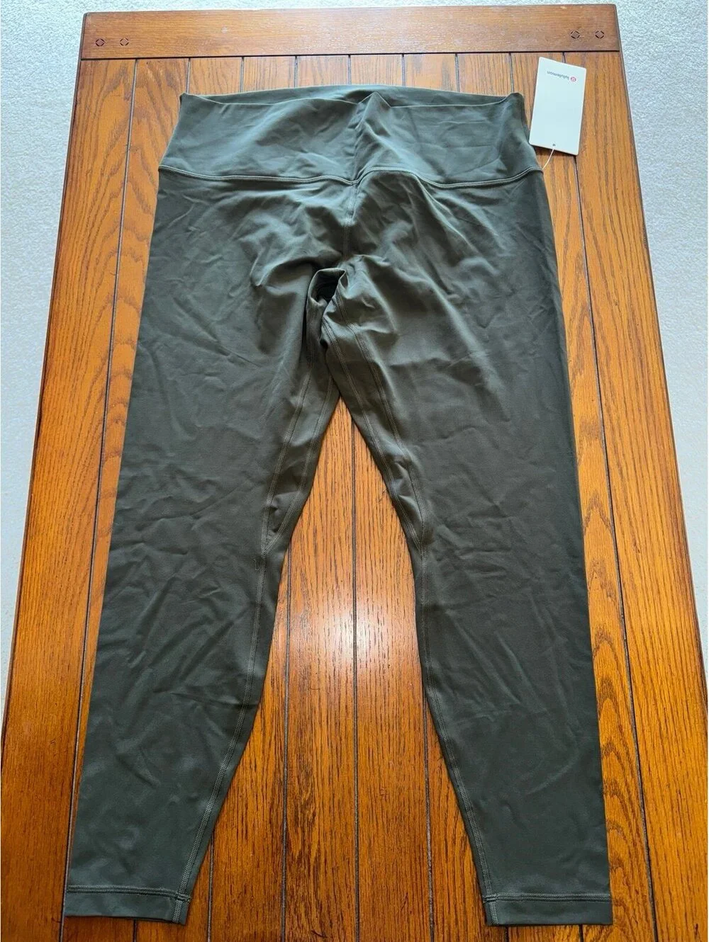 Lululemon Align High Rise 28” Dark Olive Size 18 NWT